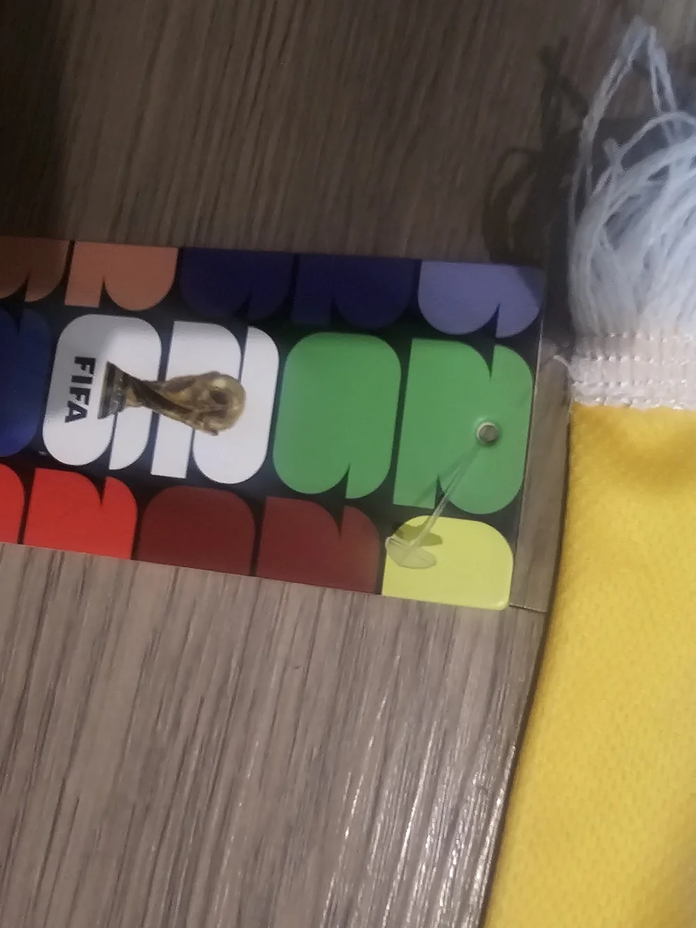 FiFA World Cup Sky Blue & Yellow Supporter Scarf